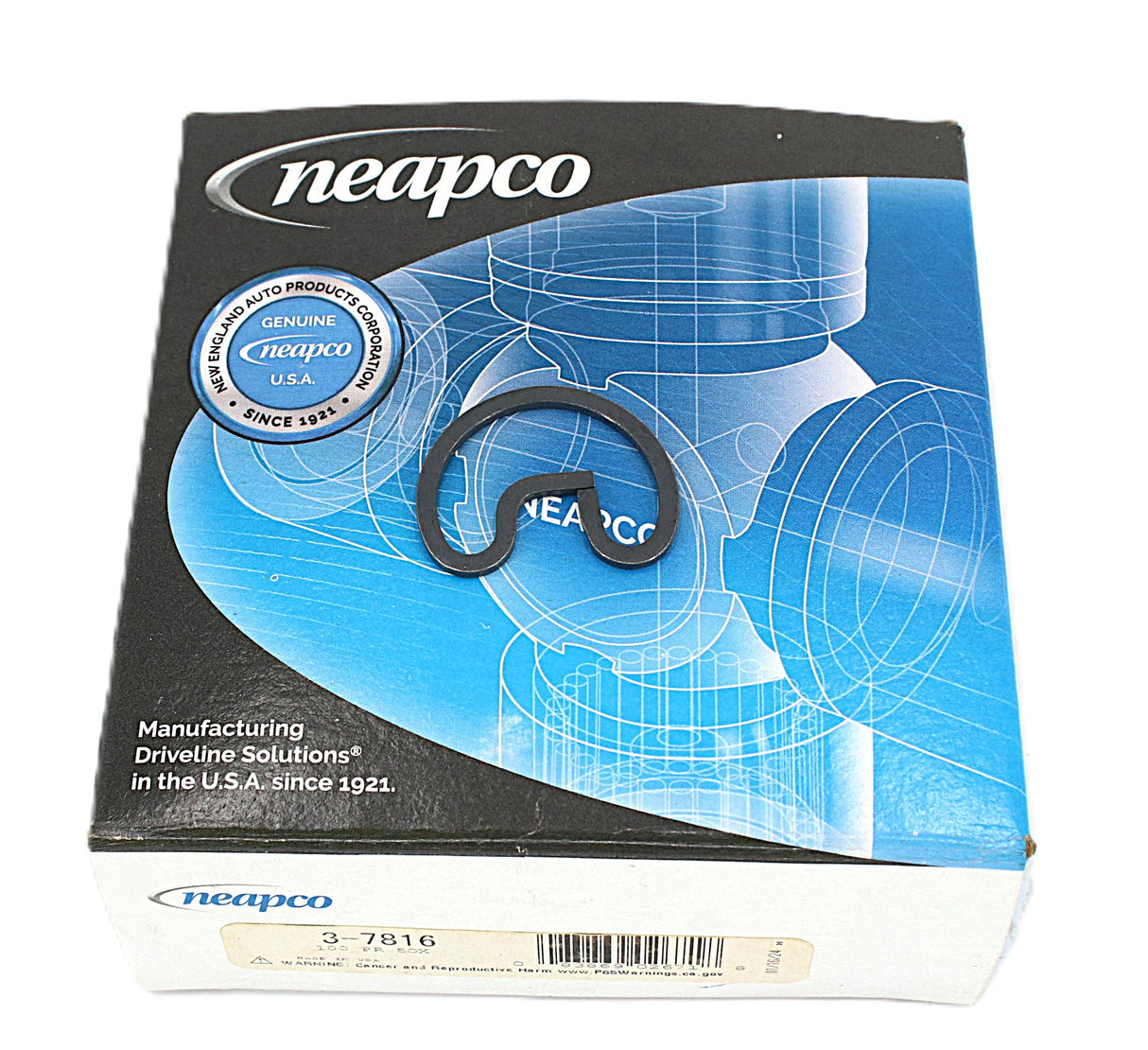 NEAPCO - 3-7816 - UNIVERSAL JOINT SNAP RING (BOX OF 100)