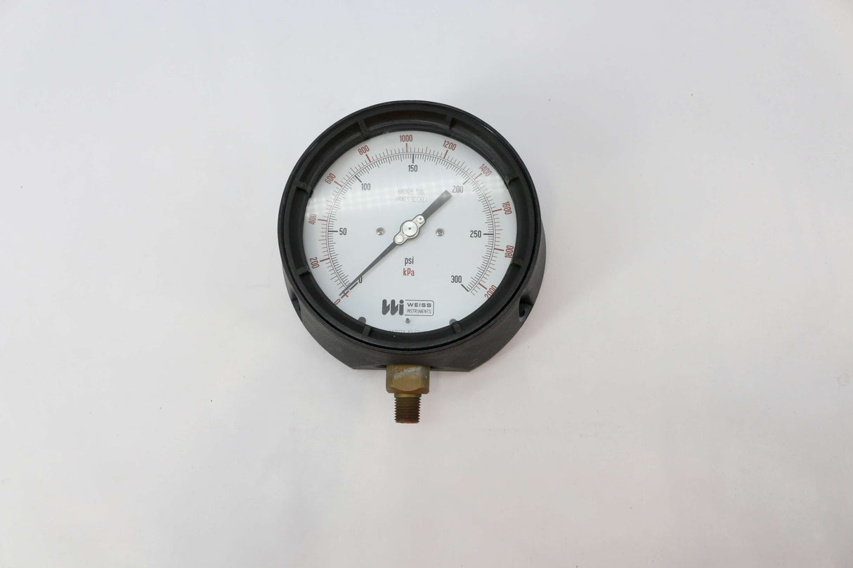 WEISS INSTRUMENTS - NF4UGY1-300-4L - PRESSURE GAUGE