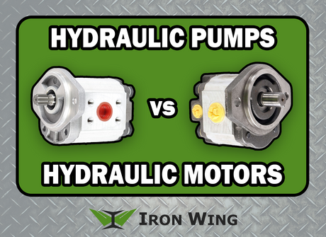 The Difference Between Hydraulic Pumps & Hydraulic Motors