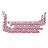 PAI INDUSTRIES ­-­ 132044 ­-­ OIL PAN GASKET REPLACES CUMMINS 4337615
