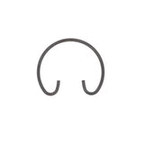 PAI INDUSTRIES ­-­ 611009 ­-­ RETAINING RING (2PCS) REPLACES DETROIT DIESEL A4729940341