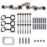 PAI INDUSTRIES ­-­ 681114 ­-­ EXHAUST MANIFOLD KIT (3PC) 60 SERIES 11.1L / 12.7L UNITS REPLACES DETROIT DIESEL 23511977