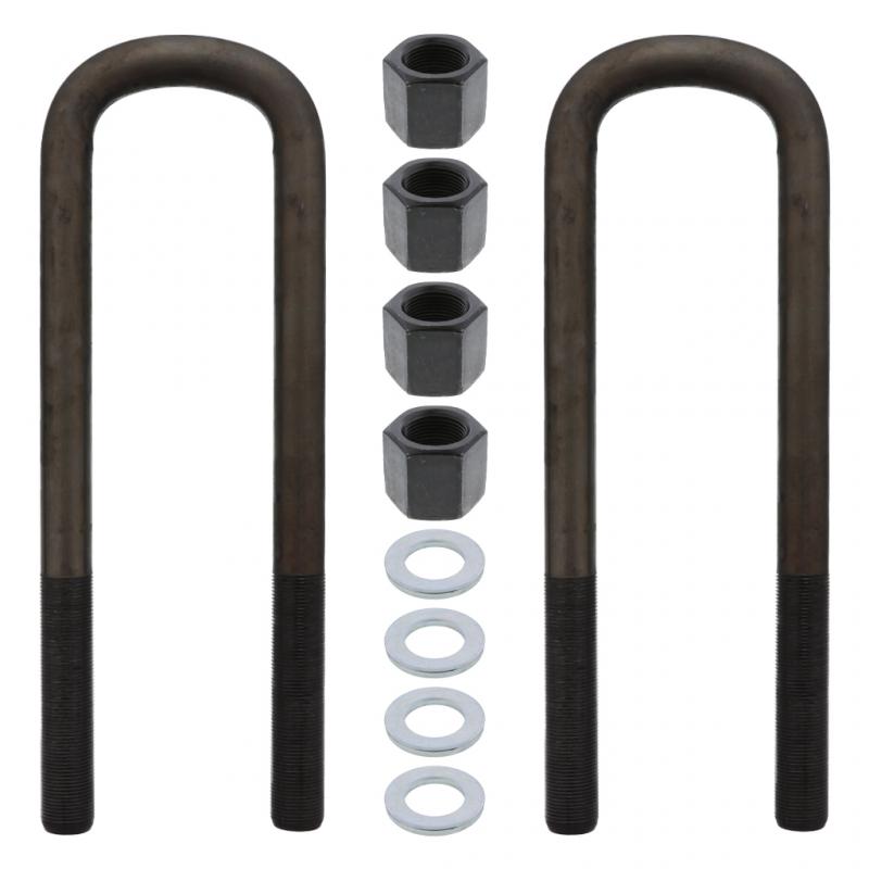 PAI INDUSTRIES ­-­ FUB-4763C ­-­ SEMI-ROUND U BOLT KIT (2PCS) REPLACES MACK 7QK3148P3