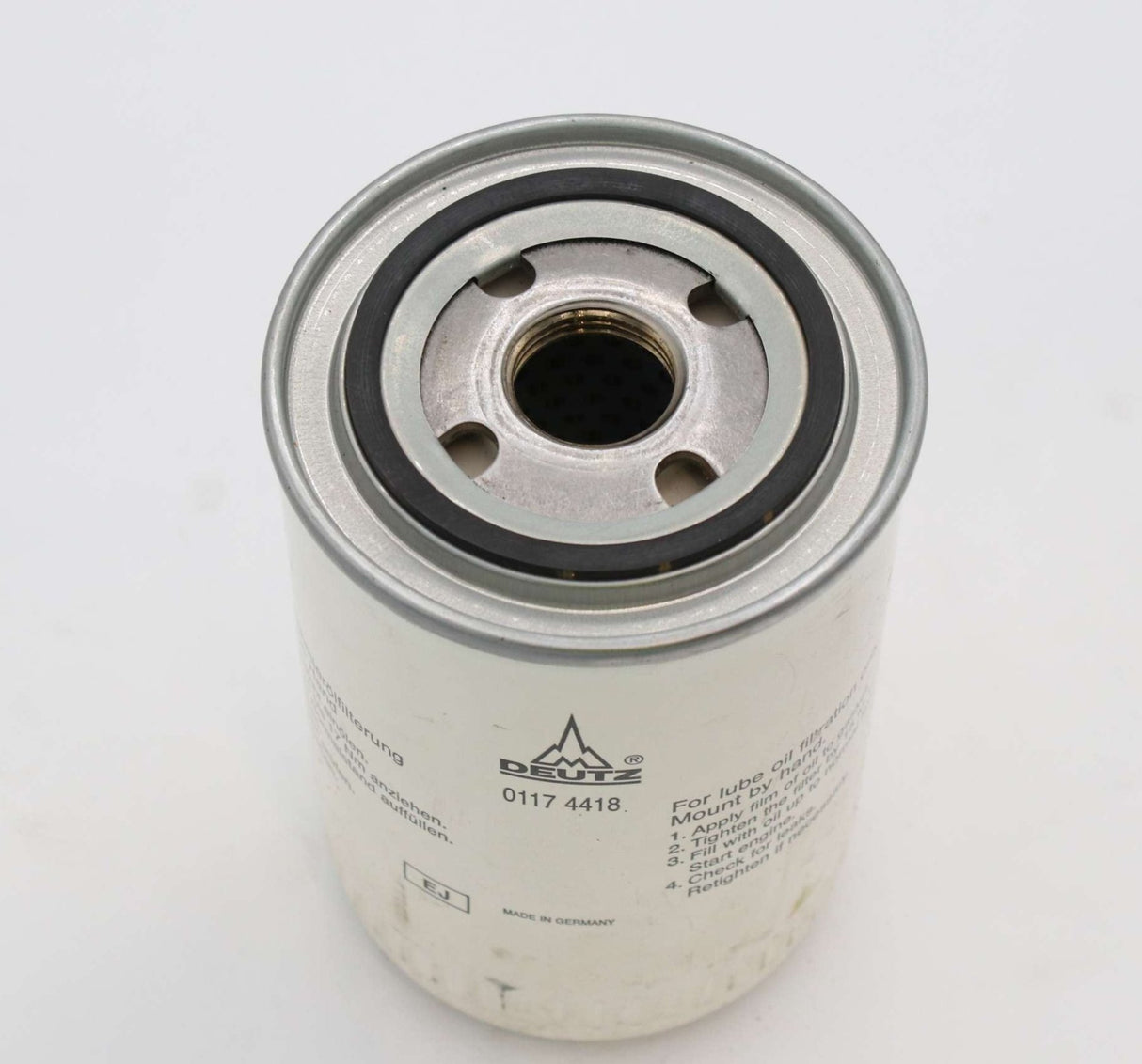 DEUTZ DIESEL ­-­ 0117-4418 ­-­ FULL-FLOW SPIN-ON FILTER  3 3/4 IN OD