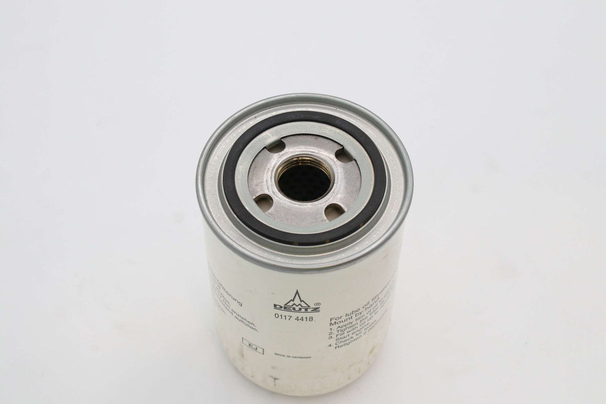 DEUTZ DIESEL ­-­ 0117-4418 ­-­ FULL-FLOW SPIN-ON FILTER  3 3|4 IN OD
