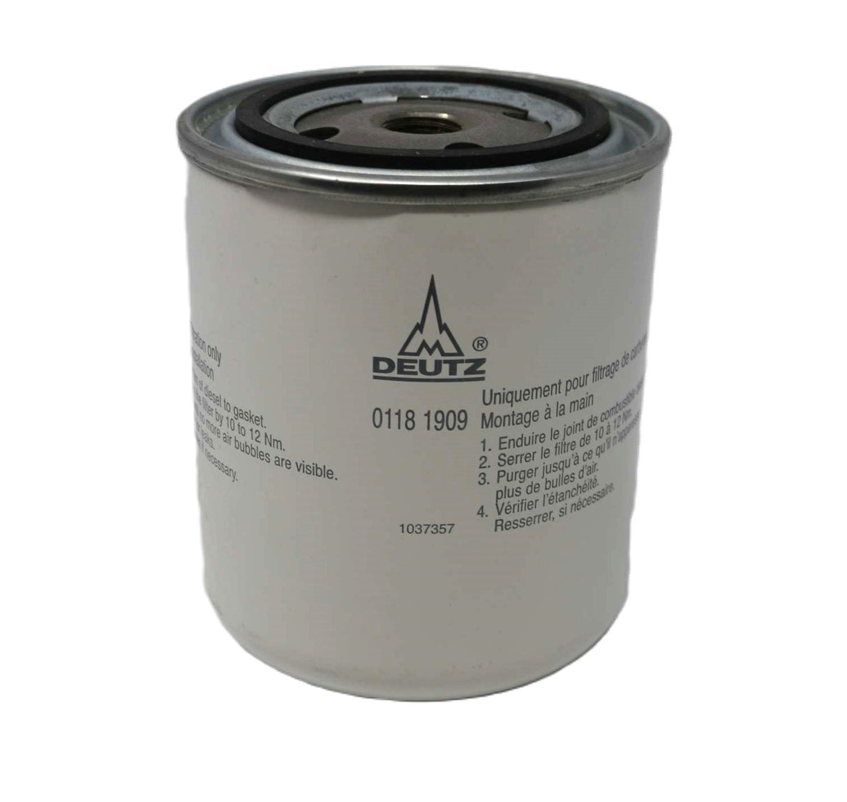 DEUTZ DIESEL ­-­ 0118-1909 ­-­ SPIN-ON FUEL FILTER