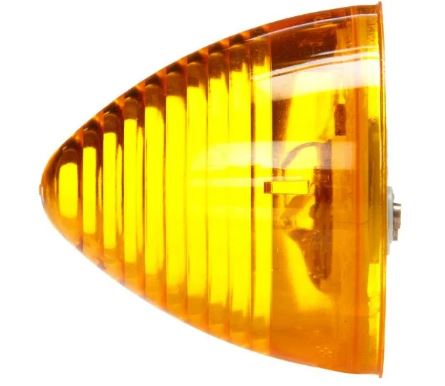 TRUCK-LITE ­-­ 10203Y ­-­ YELLOW BEEHIVE MARKER CLEARANCE LIGHT PC PL-10 12V