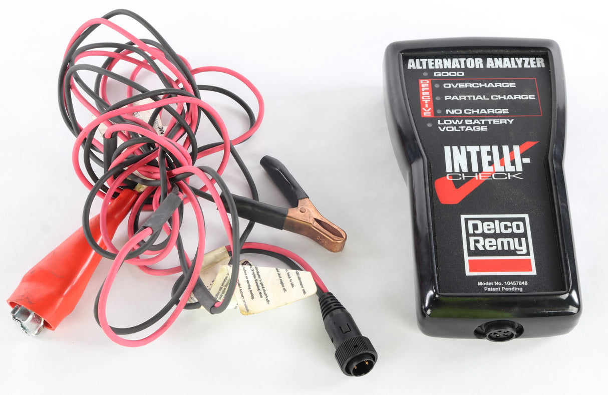 DELCO REMY ­-­ 10457848 ­-­ INTELLI-CHECK ALTERNATOR ANALYZER 12V