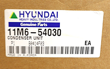 HYUNDAI ­-­ 11M6-54030 ­-­ CONDENSER ASM