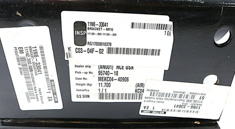 HYUNDAI ­-­ 11N6-33041 ­-­ BRACKET-MOUNT