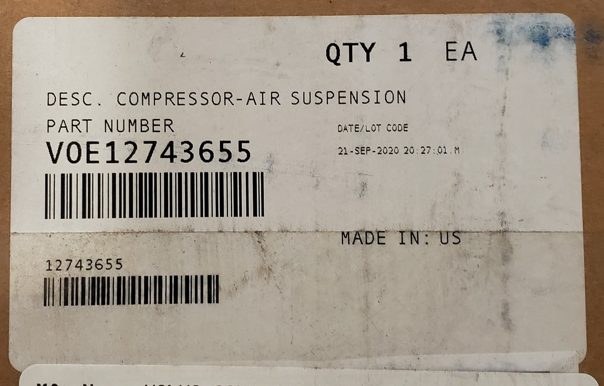VOLVO ­-­ 12743655 ­-­ COMPRESSOR