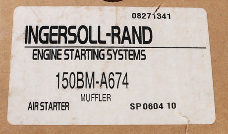 INGERSOLL RAND ­-­ 150BM-A674 ­-­ MUFFLER