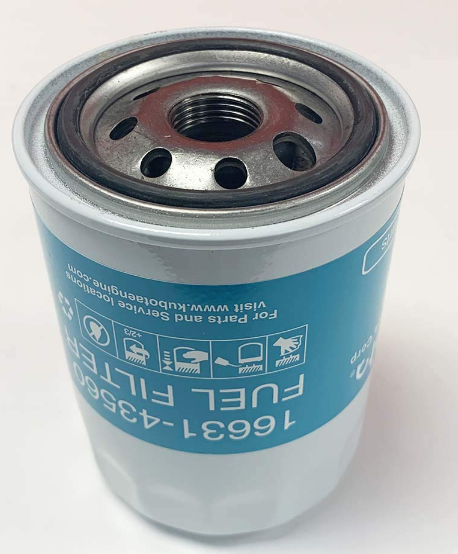 KUBOTA ­-­ 16631-43560 ­-­ FUEL FILTER  - SPIN ON