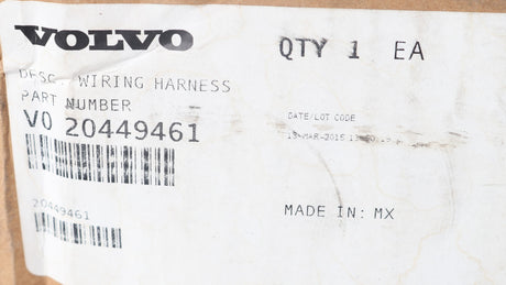 VOLVO ­-­ 20449461 ­-­ CABLE HARNESS
