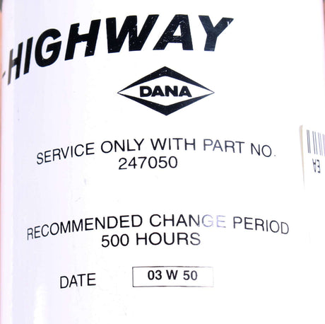 DANA SPICER ­-­ 247050 ­-­ TRANSMISSION FILTER - SPIN ON