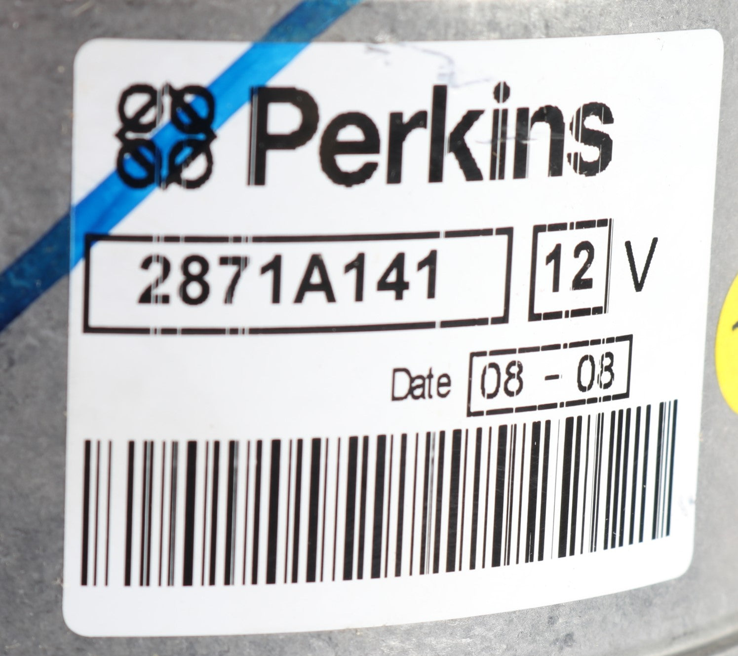 PERKINS - 2871A141 - ENGINE ALTERNATOR 12V 28000E – Iron