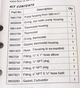 VOLVO PENTA ­-­ 3861708 ­-­ COOLING SYSTEM UPGRADE KIT