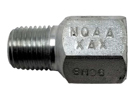 WAVERLY BOOM TRUCK ­-­ 552-00028 ­-­ GAUGE LINE FUSE: MALE 1|4 NPTF TO FEMALE 1|4 NPTF