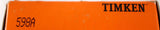 TIMKEN ­-­ 598A ­-­ TAPERED ROLLER BEARING CONE 3.625IN ID