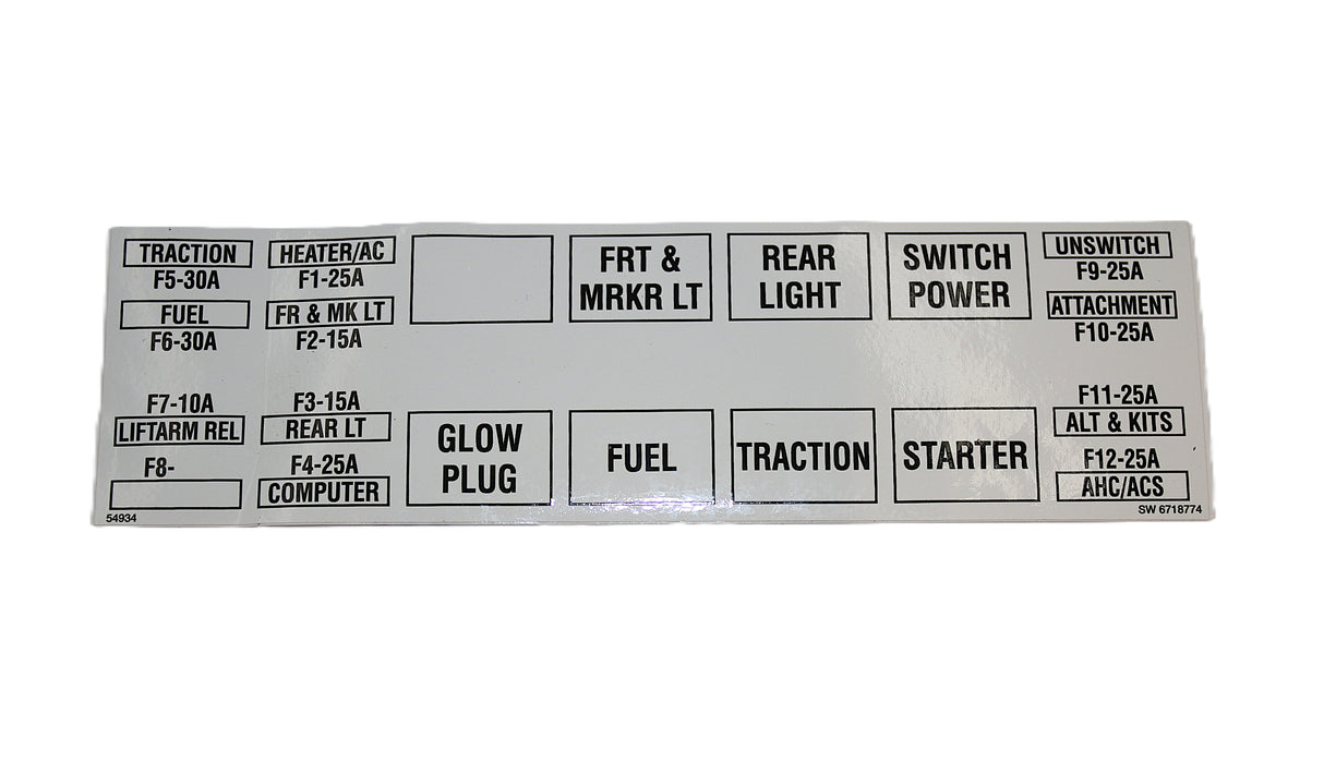 BOBCAT ­-­ 6718774 ­-­ DECAL