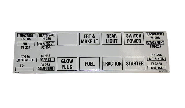 BOBCAT ­-­ 6718774 ­-­ DECAL