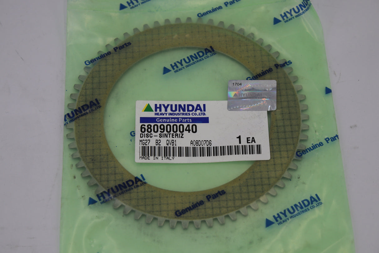 HYUNDAI ­-­ 680900040 ­-­ DISCSINTERIZ