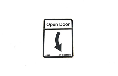 BOBCAT ­-­ 6809616 ­-­ DECAL  OPEN DOOR