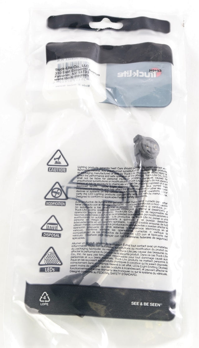 TRUCK-LITE ­-­ 93745 ­-­ FIT-N-FORGET MARKER CLEARANCE ADAPTER PL-10