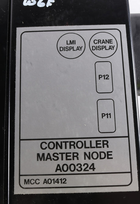 MANITOWOC GROVE ­-­ A003249 ­-­ CONTROLLERMUST PROGRAM