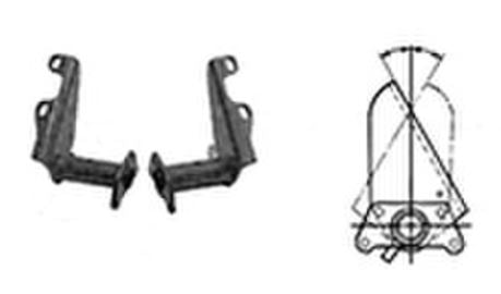 MERITOR  ­-­ A123299Z6786 ­-­ AIR BRAKE- CHAMBER BRACKET