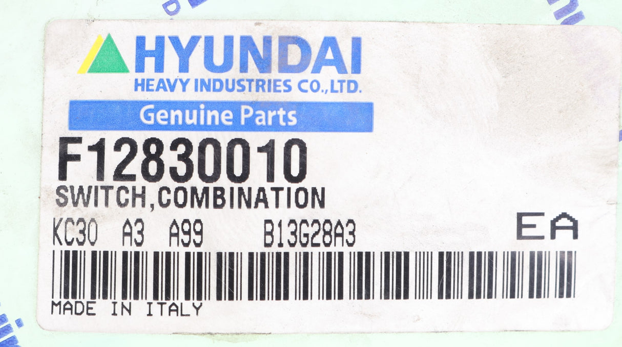HYUNDAI CONSTRUCTION EQUIP. ­-­ F12830010 ­-­ SWITCH COMBINATION
