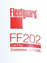 FLEETGUARD FILTER  ­-­ FF202 ­-­ SPIN ON FUEL FILTER