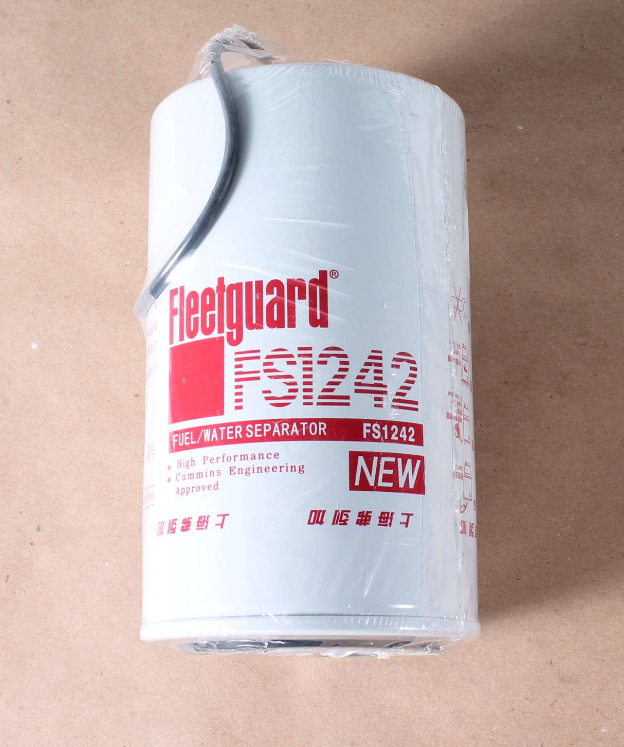 FLEETGUARD ­-­ FS1242 ­-­ FUEL/WATER SEPARATOR FILTER