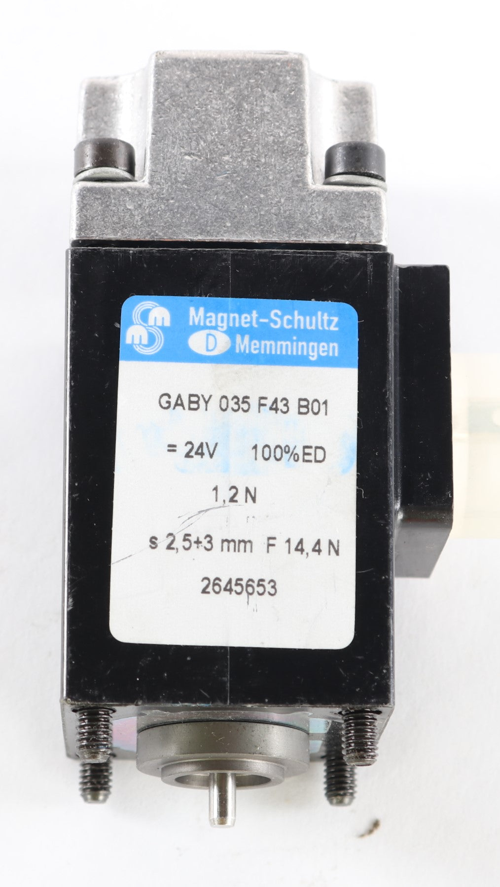 MAGNET-SCHULTZ ­-­ GABY035F43B01 ­-­ SOLENOID