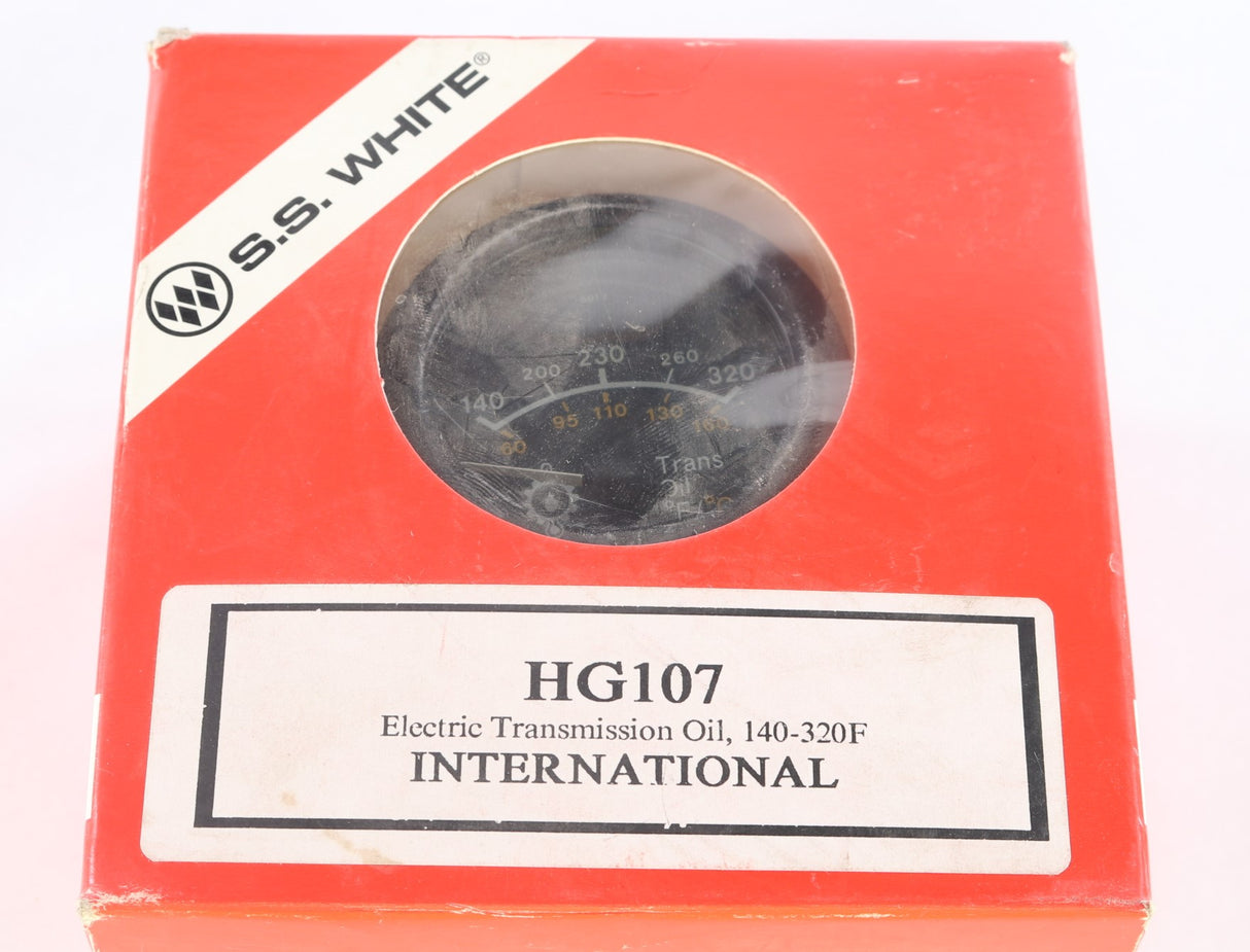 S.S. WHITE ­-­ HG107 ­-­ ELECTRIC TRANSMISSION GAUGE  140-320F