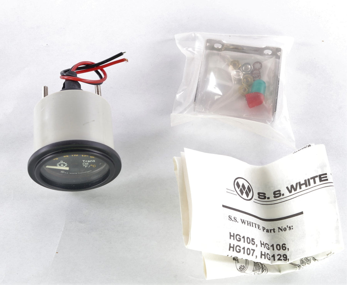 S.S. WHITE ­-­ HG107 ­-­ ELECTRIC TRANSMISSION GAUGE  140-320F