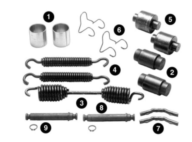 MERITOR  ­-­ KIT8026HD ­-­ MINOR BRAKE REPAIR KIT