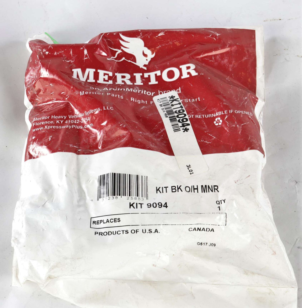 MERITOR  ­-­ KIT9094 ­-­ MINOR BRAKE REPAIR KIT