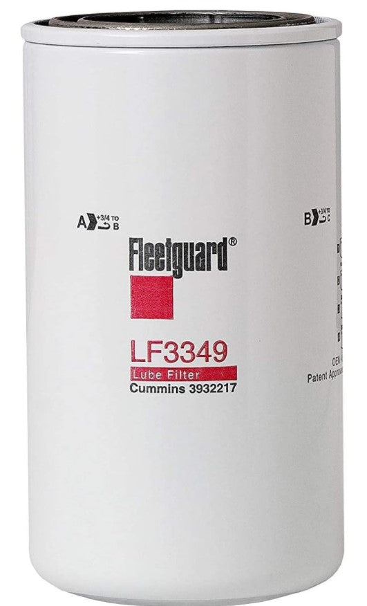 FLEETGUARD FILTER  ­-­ LF3349 ­-­ LUBE FILTER - SPIN ON - FULL FLOW