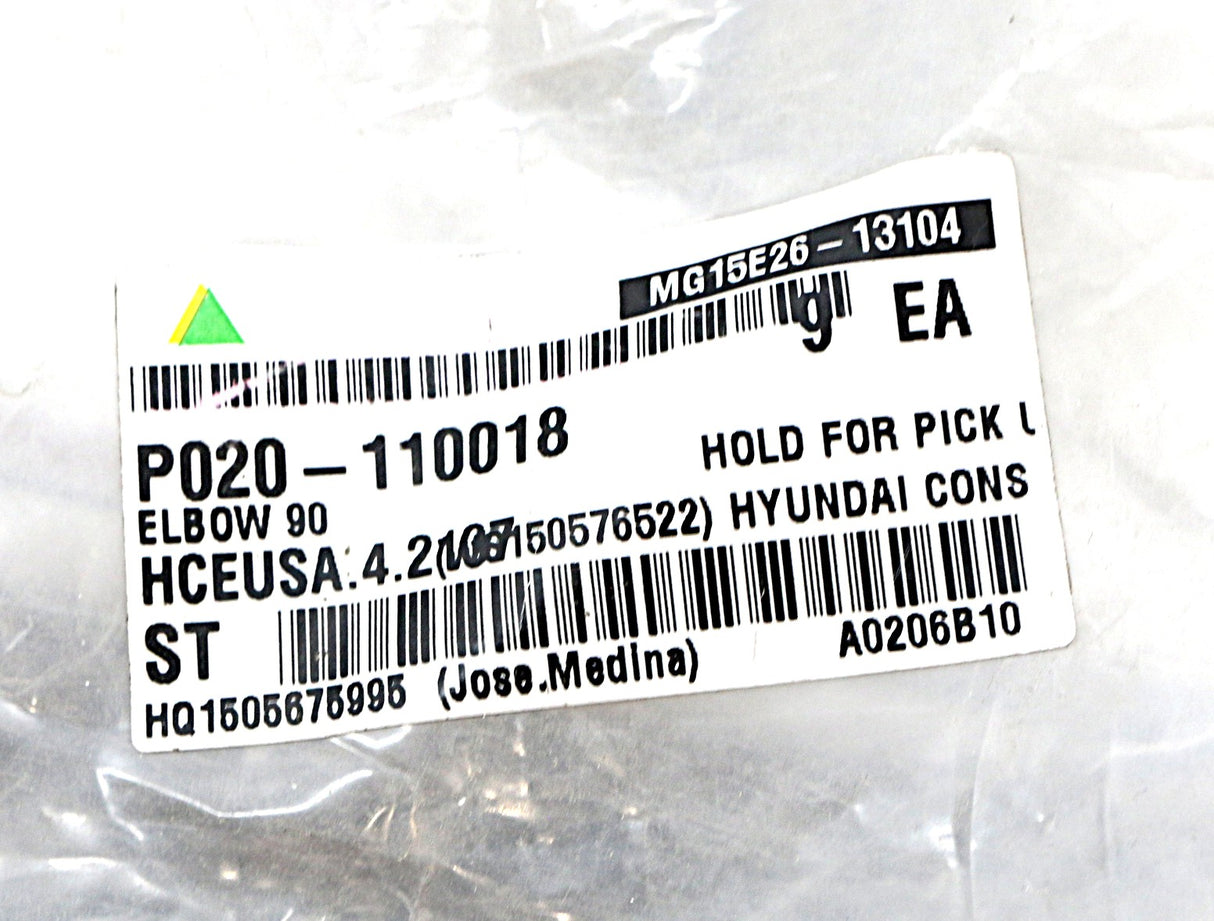 HYUNDAI ­-­ P020-110018 ­-­ ELBOW 90