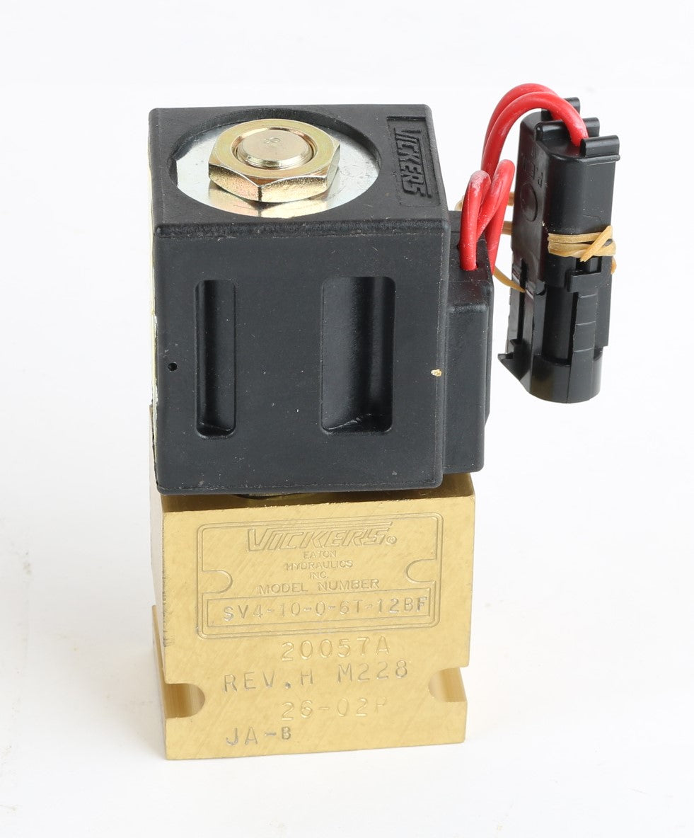 VICKERS ­-­ SV4-10-0-6T-12BF ­-­ SOLENOID VALVE