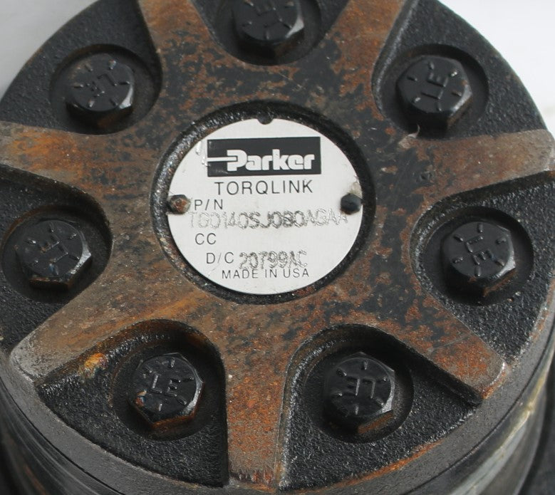 PARKER ­-­ TG0140SJ080AGAA ­-­ HYDRAULIC ORBITAL DRIVE MOTOR  8.6 IN DISPL