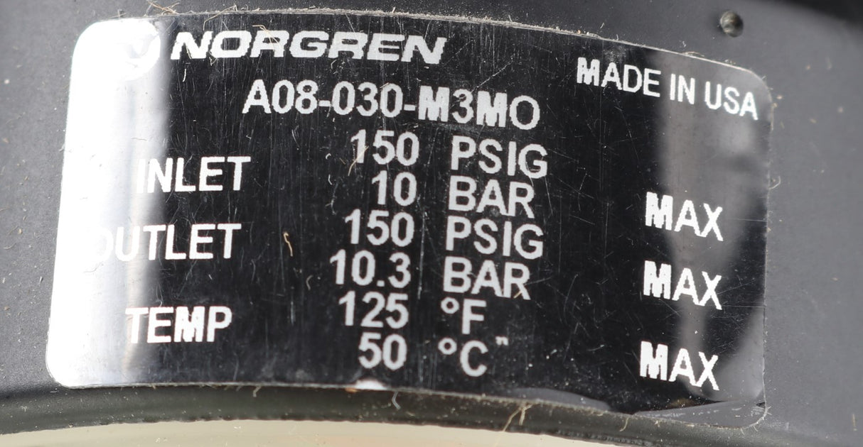 NORGREN ­-­ A08-030-M3MO ­-­ REGULATOR