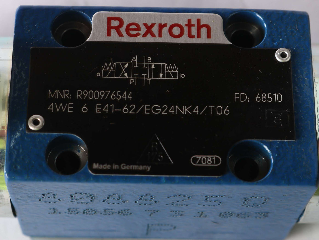 REXROTH GMBH   ­-­ 4WE6E41-62/EG24NK4/T06 ­-­ VALVE