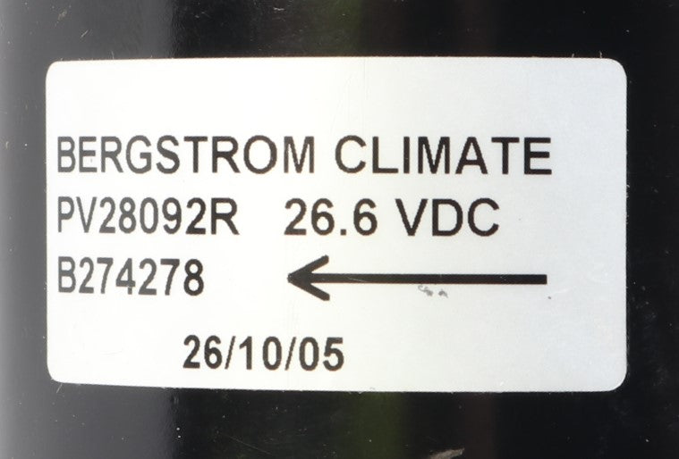 BERGSTROM MFG ­-­ PV28092R ­-­ 12V MOTOR 26.6VDC