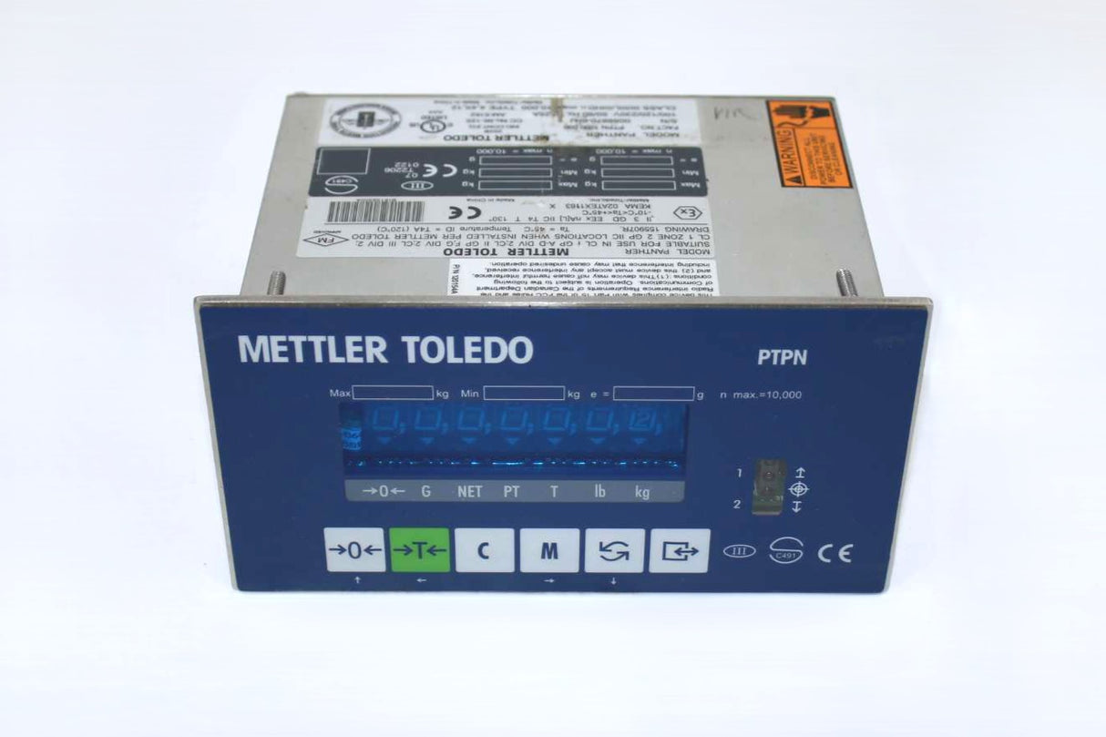 IWS ­-­ PTPN1000000 ­-­ WEIGHT INDICATOR PANEL MOUNT TERMINAL    REMAN