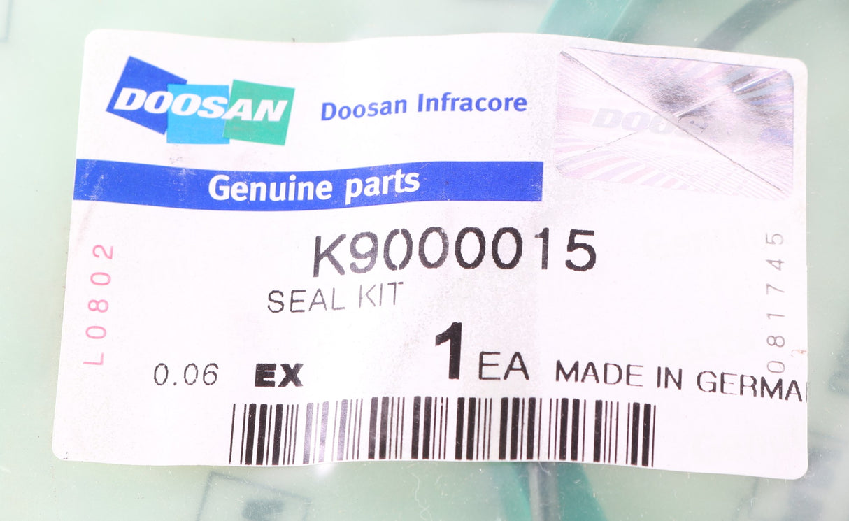 DOOSAN ­-­ K9000015 ­-­ SEAL KIT FOR WHEEL LOADERS