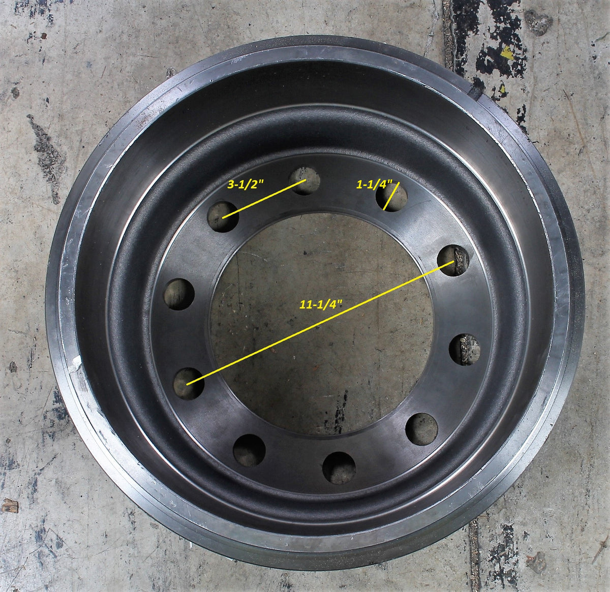 GUNITE - 3574X - DRUM BRAKE FRT