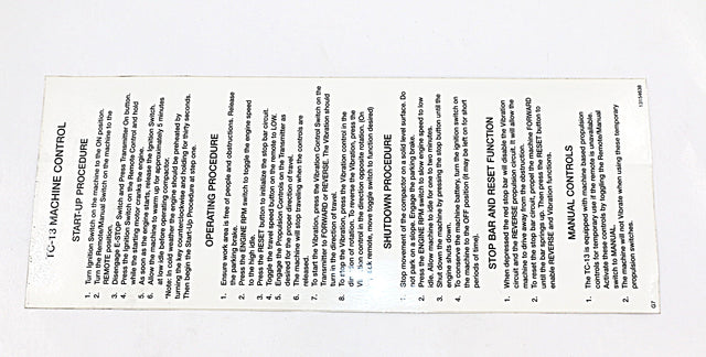 VOLVO ­-­ 13154638 ­-­ DECAL