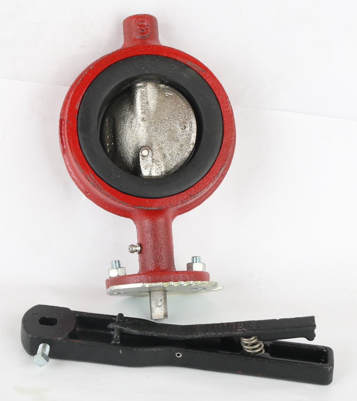 LUNKENHEIMER VALVE CO ­-­ H7341DDQU ­-­ 3in RIBLESS WAFER BUTTERFLY VALVE W/HANDLE 200#WOG